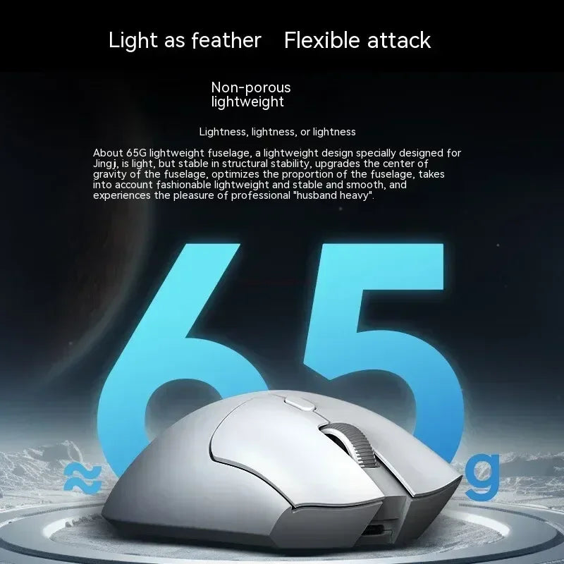 Metaphyuni Metapanda P1 Pro Wireless Gaming Mouse – PAW3395, Low Latency, Lightweight, Ergonomic