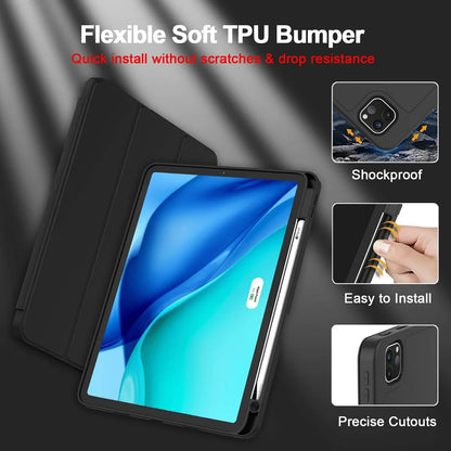 R.E.D. Shopping waterproof shockproof case for 11-inch iPad Pro, heavy-duty protective cover with rugged design.