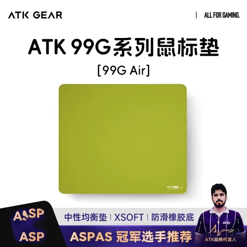 ATK Kong Xsoft Esports Mouse Pad – PORON Base, Anti-Slip, for 60–80% Keyboards