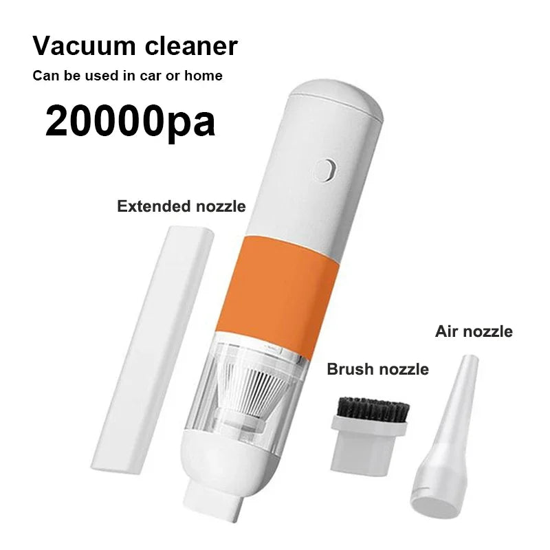 Xiaomi Youpin 3-in-1 Wireless Car Vacuum Cleaner – 120W Handheld Mini Portable, 12V, for Car & Home