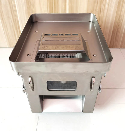 850W Commercial Meat Cube Cutter & Slicer Machine – Adjustable Cut Size, Fresh Meat Dicer
