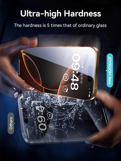 Joyroom Anti-Spy Privacy Screen Protector for iPhone 17 Pro Max / 17 Pro / 17 Air | Tempered Glass Film
