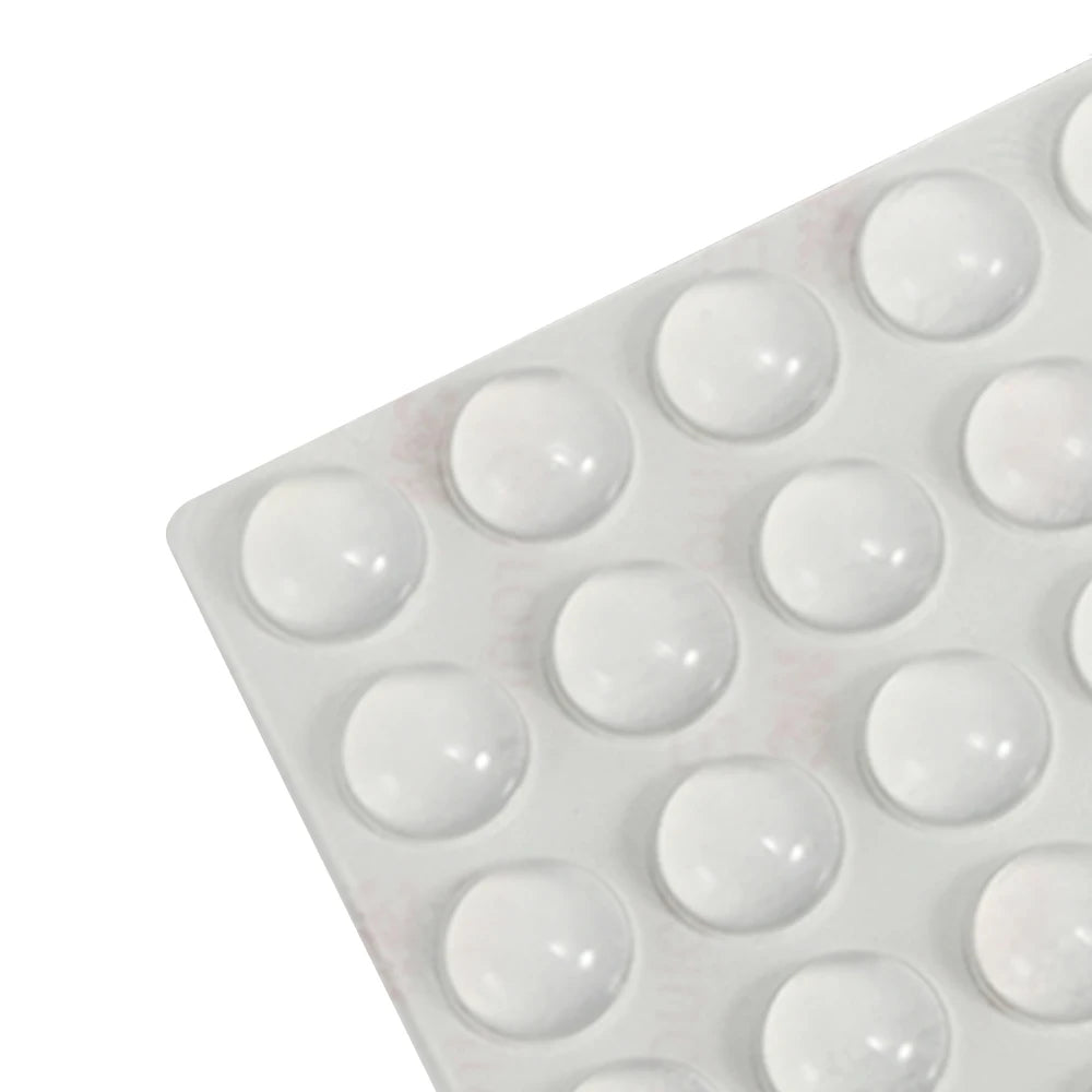 Self-Adhesive Rubber Door Bumpers & Cabinet Pads – 100pcs