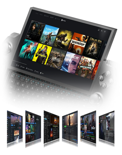 GPD WIN 4 2025 Handheld Gaming PC – AMD 8840U / HX370, 32GB RAM, up to 2TB SSD, Touch Screen