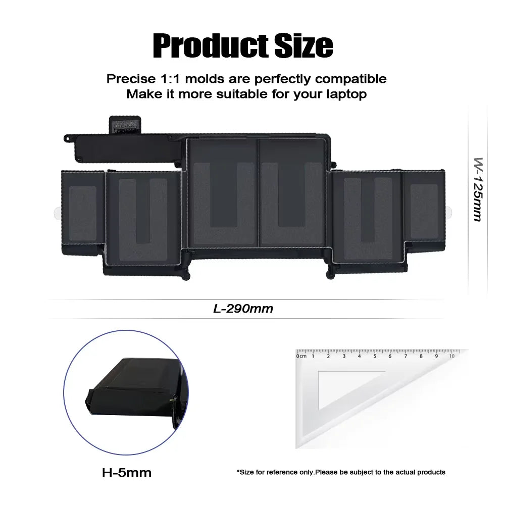 MacBook Pro 13" Retina Battery A1493 / A1582 – for A1502 (Late 2013, Mid 2014, Early 2015)