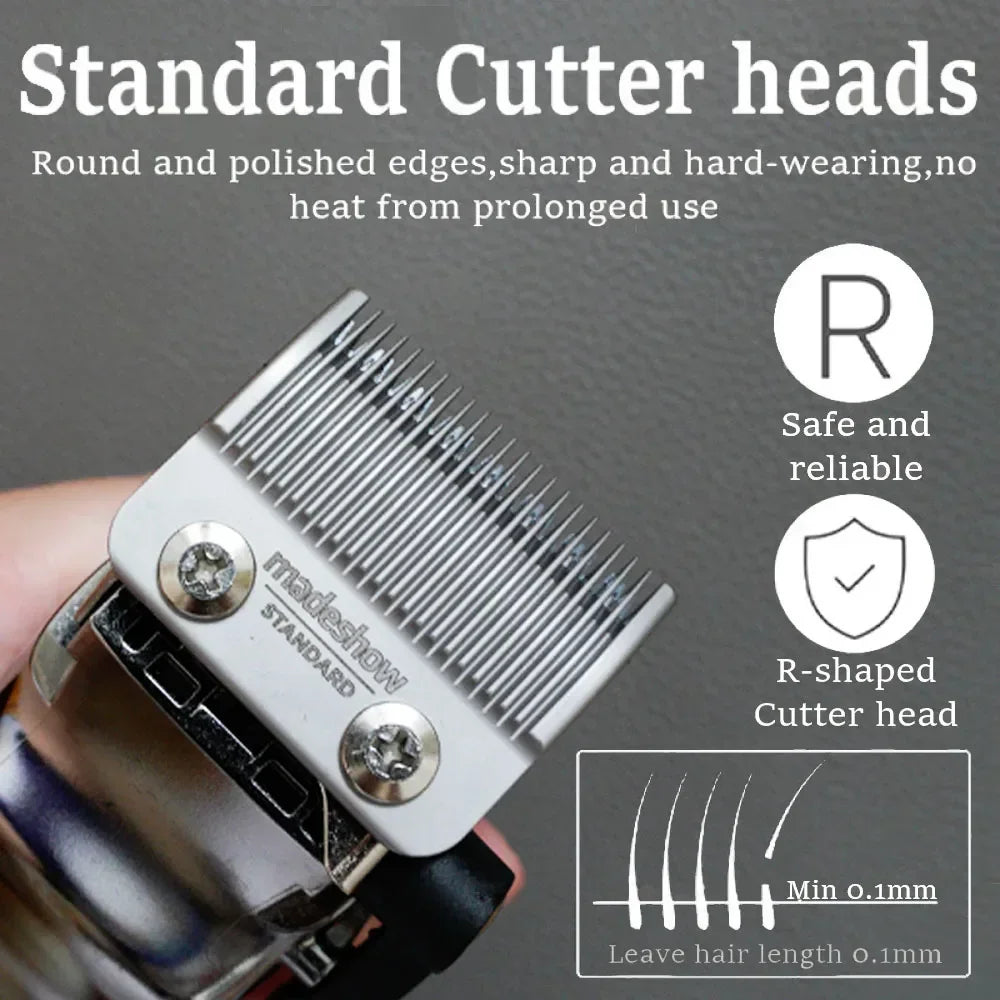Madeshow M10 Professional Cordless Hair Clipper & Beard Trimmer