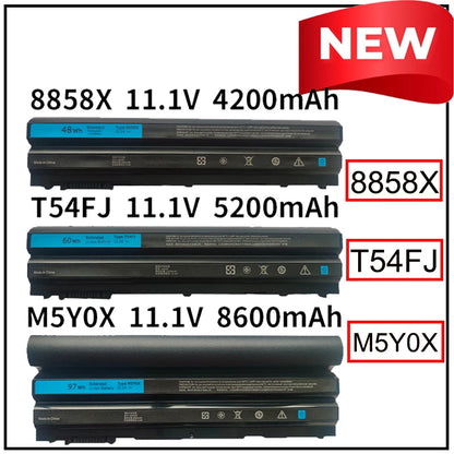 Dell Latitude/Inspiron Laptop Battery — T54FJ/8858X/M5Y0X, E5420/E5520/E6420/E6430/14R/17R