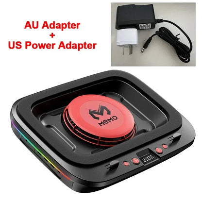FL08 Laptop Cooling Pad – Powerful Adjustable Fan, Strong Airflow, Gaming Cooling Stand | AU/EU/UK/US Plug