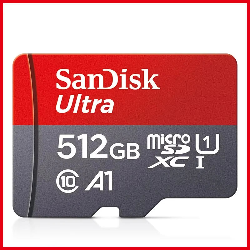 SanDisk Micro SD Card – 32GB to 512GB Class 10 A1 UHS-I