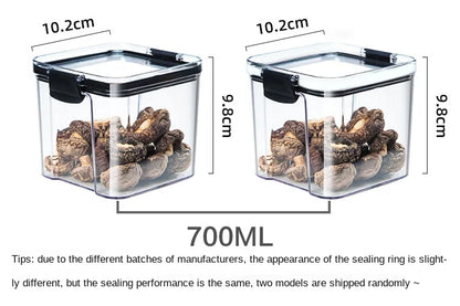 Airtight Kitchen Storage Jars | Moisture-Proof PET Containers 460ml–1800ml