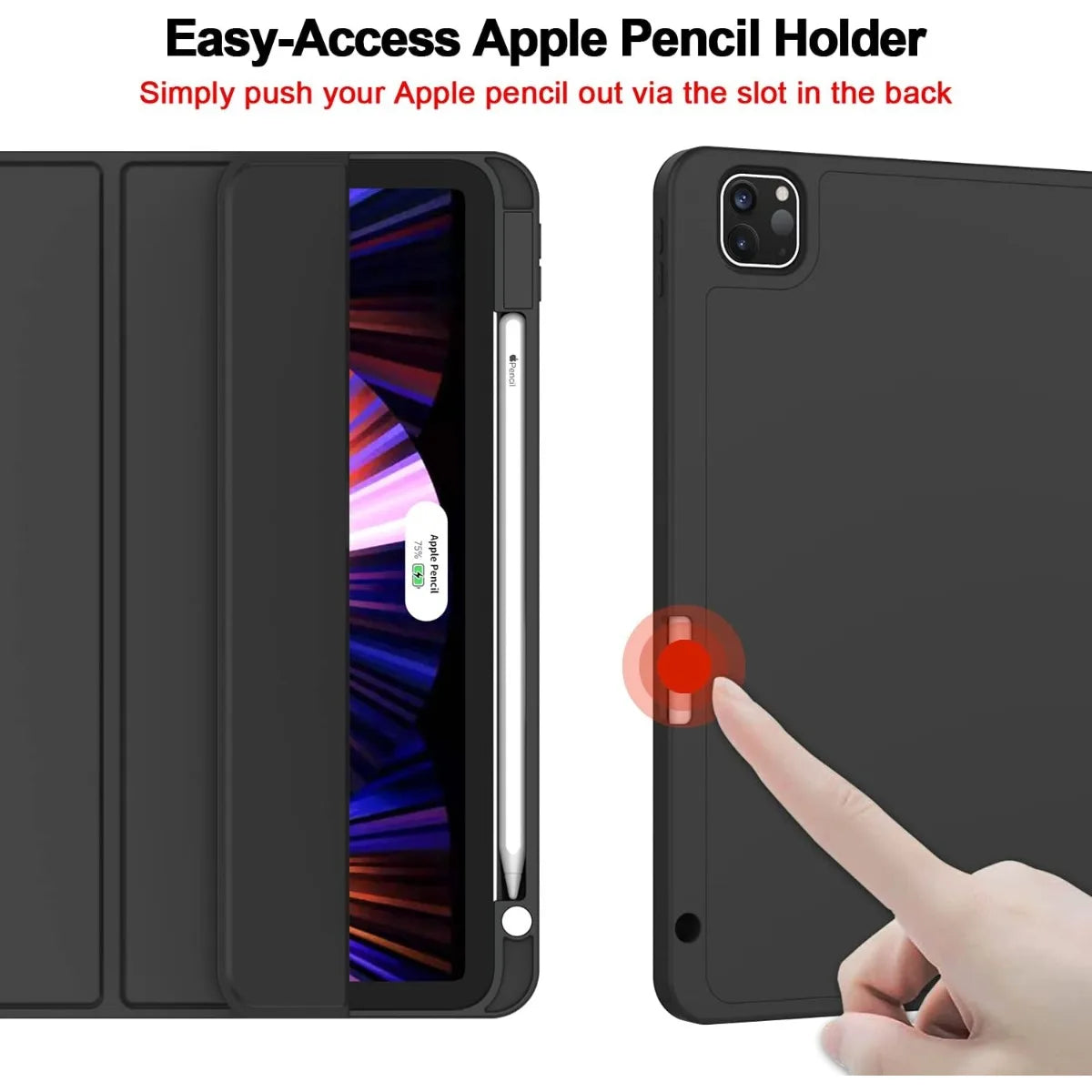 R.E.D. Shopping waterproof shockproof case for 11-inch iPad Pro, heavy-duty protective cover with rugged design.