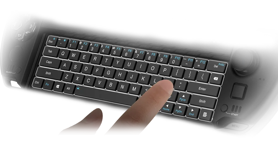 GPD WIN 4 2025 Handheld Gaming PC – AMD 8840U / HX370, 32GB RAM, up to 2TB SSD, Touch Screen