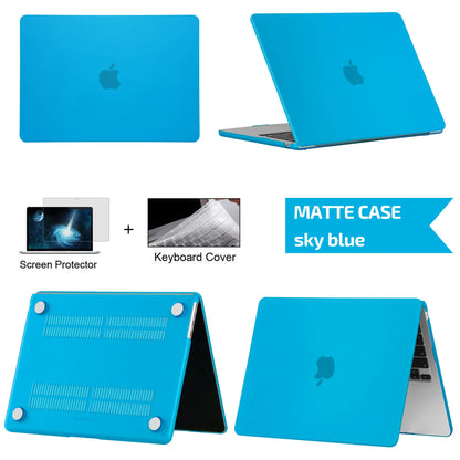 MacBook Laptop Case 2025 M4 – Air 13/15, Pro 13/14, M1-M5