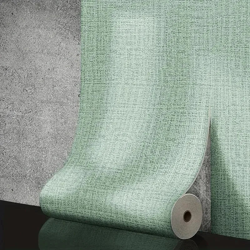 Self-Adhesive 3D Foam Wall Panel – Linen PVC Texture Waterproof 50cm