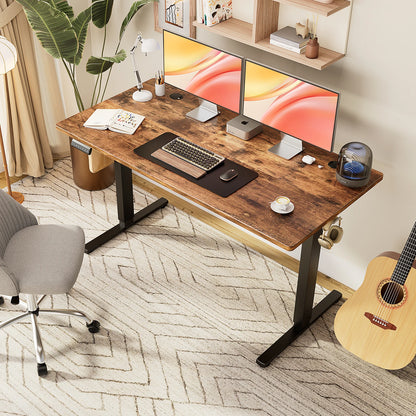 JHK Electric Standing Desk – Height Adjustable Ergonomic Workstation for Home Office