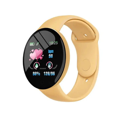 R.E.D. Shopping D18 Smartwatch with circular color screen, multi-sport modes, call and music control, wearable electronics.