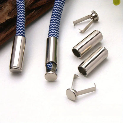 Heavy Duty Metal Cord Locks 10-Pack | Adjustable Clips for Shoelaces, Bags & Hoodies
