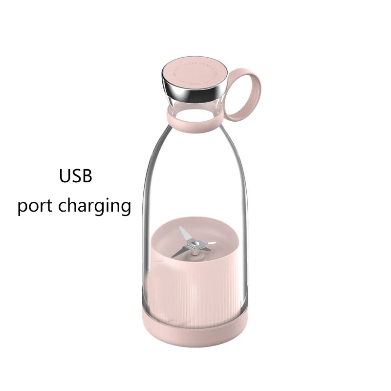Mini Portable USB Juicer Blender – Electric Fruit Mixer