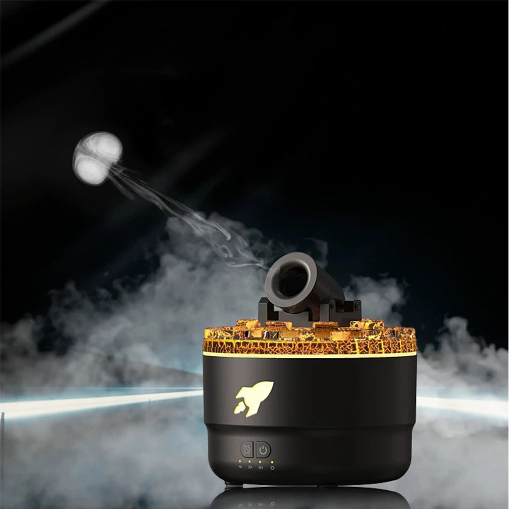 Cannon Blast Aroma Diffuser & Humidifier – USB Ultrasonic Aromatherapy