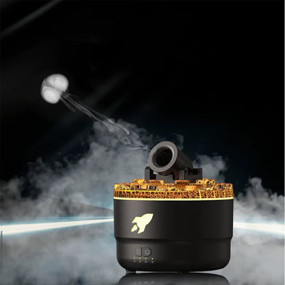 Cannon Blast Aroma Diffuser & Humidifier – USB Ultrasonic Aromatherapy