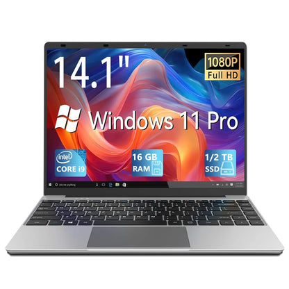2026 Ultra Slim Gaming Laptop 14.1" – Intel Core i9 10980HK, 16GB RAM, up to 2TB SSD, 4K, Windows 11 Pro