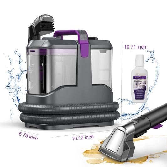 C9 Spot Vacuum Cleaner – 1.4m Hose, Wet Sprayer, Sofa & Car Carpet Cleaner