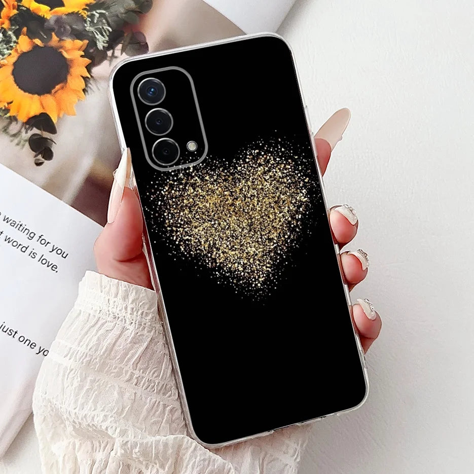 Luxury Painted Soft Silicone Case for Oppo A74 5G – Shockproof Back Cover