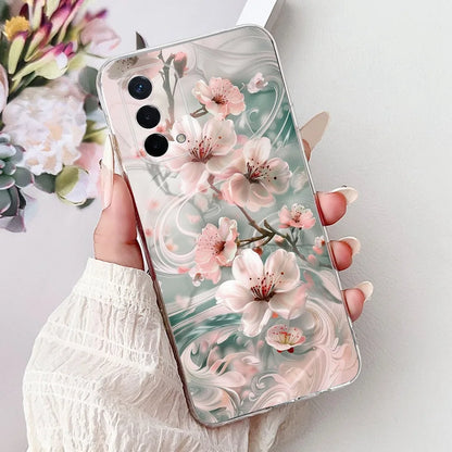 Luxury Painted Soft Silicone Case for Oppo A74 5G – Shockproof Back Cover