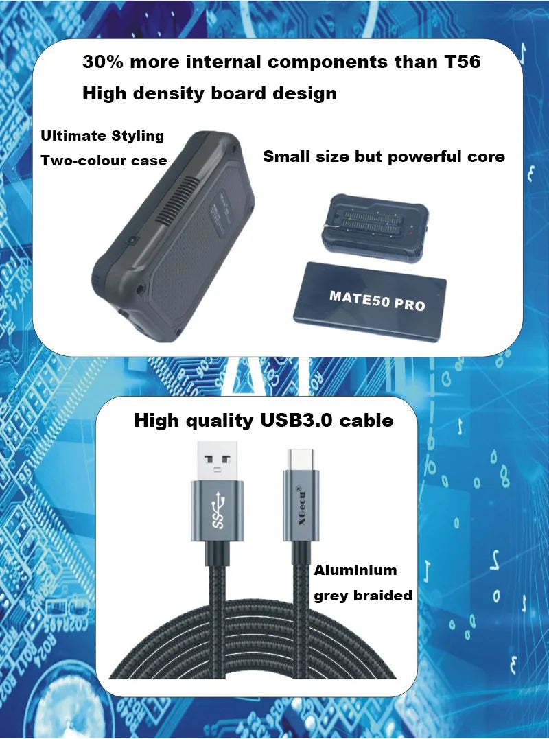 XGecu T76 USB 3.0 Universal Programmer – EEPROM, NAND, eMMC, MCU, GAL