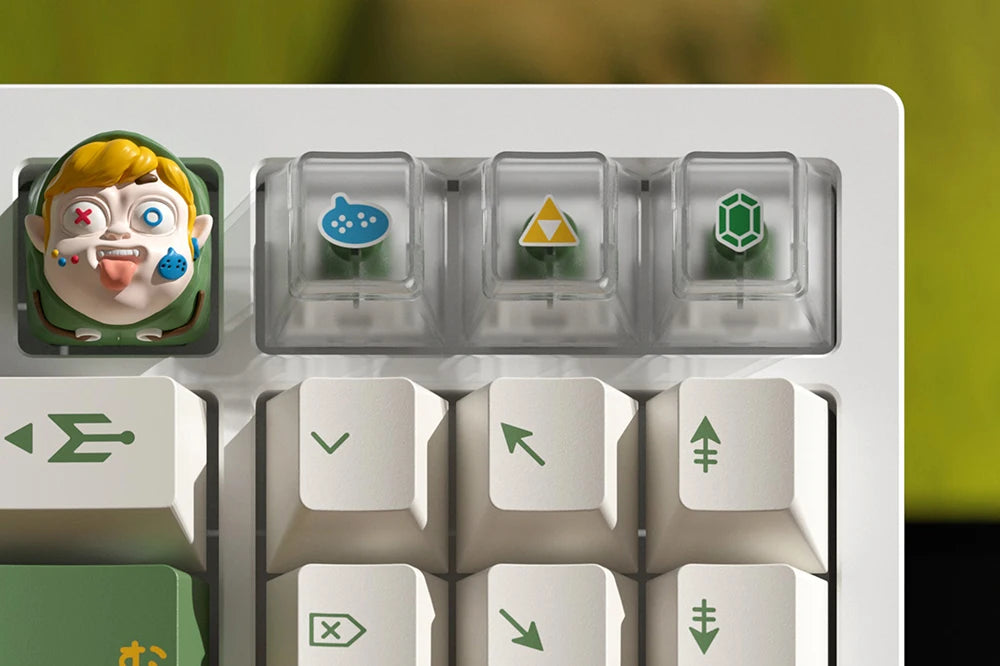Glove X Domikey Cherry Adventurer ABS Doubleshot Keycaps – MX Stem, 60/87/104 Layout