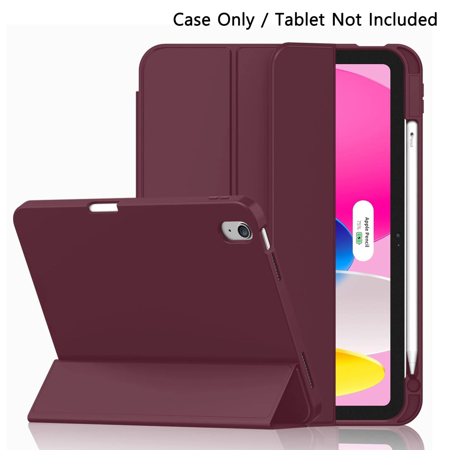 Magnetic Flip Smart Stand iPad Case with Pencil Holder – 11" 2025 / 10.9" 2022