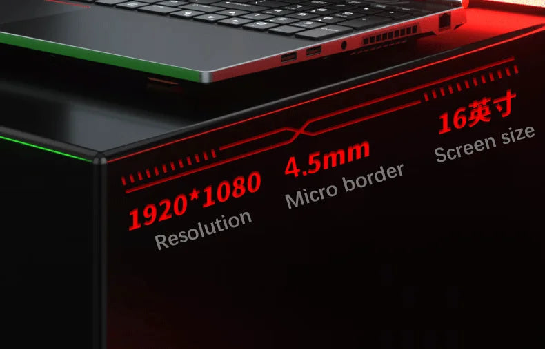GPD 16.1" Gaming Laptop – NVIDIA RTX 4050 6G, Intel i9-13900H/i5-12450H, up to 32GB DDR5, 144Hz