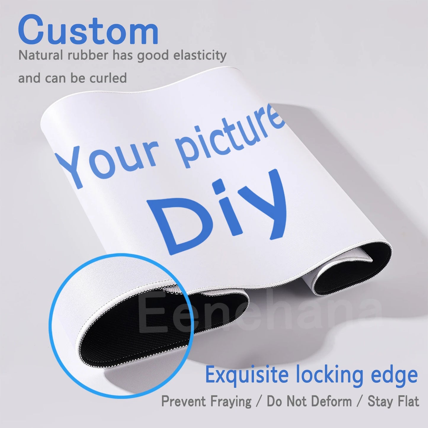 Custom XXL Gaming Mouse Pad | HD Print | Personalized Desk Mat | Anime Logo Office Keyboard Mat