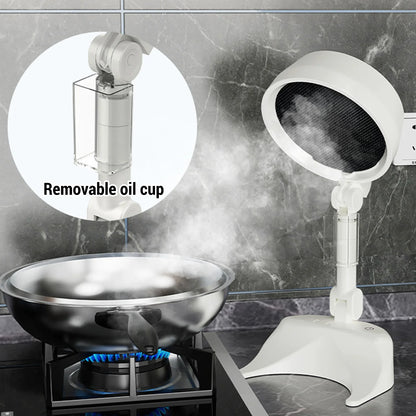 Portable Desktop Range Hood | 8W | 3 Speed | Foldable | Low Noise Kitchen Fan