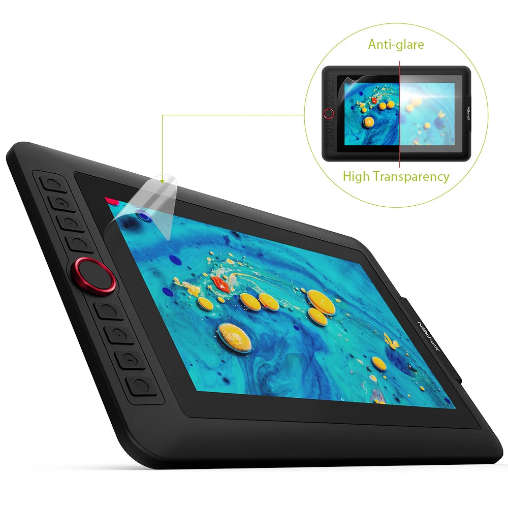 XPPen Artist 12 Pro 11.6-inch graphics drawing tablet with display, stylus, and tilt support, used for digital art and design.