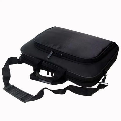 Waterproof Laptop Briefcase Bag – 15", 15.6", 17", Nylon, Dual Zipper, Shoulder Strap