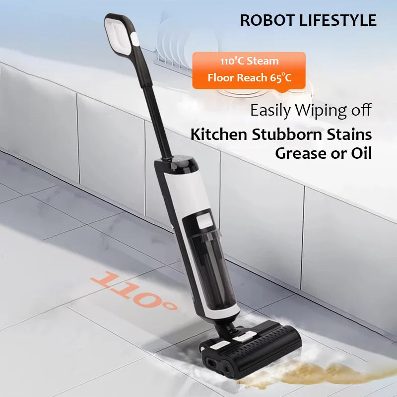 RL9Max Cordless Handheld Wet & Dry Vacuum Cleaner 14000Pa – Self-Heating Brush