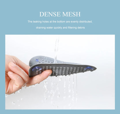 Silicone Sink & Drain Hair Catcher | Shower & Bathtub Filter Screen