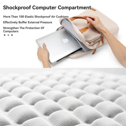 Laptop Shoulder Bag & Briefcase — Shockproof, 13–15.6", MacBook, Lenovo, Xiaomi