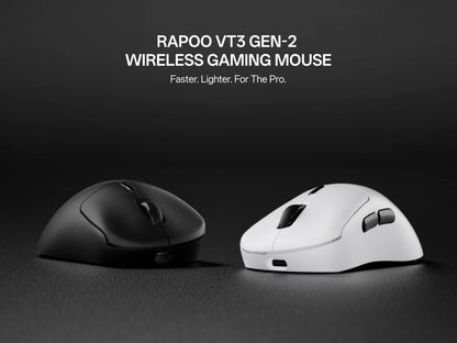 Rapoo VT3 GEN-2 Wireless Gaming Mouse – 53g, 8KHz, 26000DPI, 10 Buttons