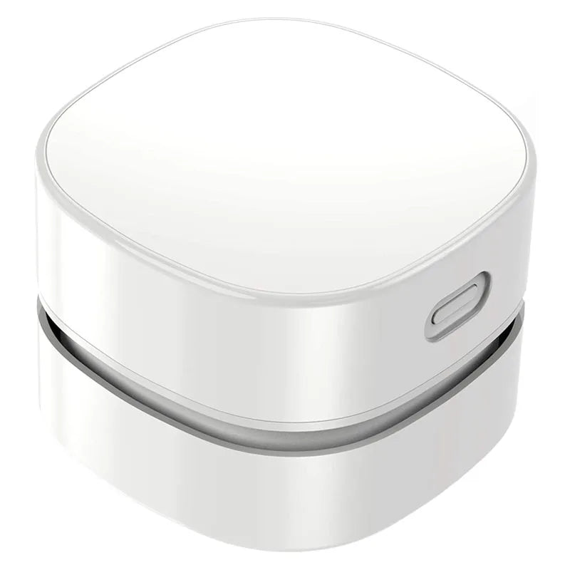 Wireless Desktop Mini Vacuum Cleaner – USB Rechargeable 1400mAh Table Dust Sweeper for Keyboard & Office