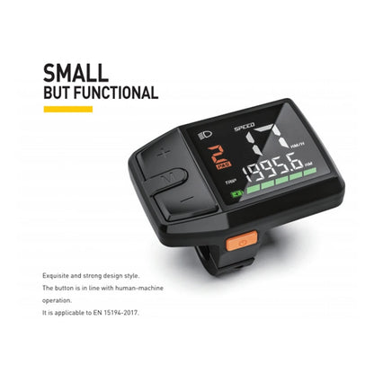 Bafang DZ41 CAN display for BBS01/02/03 HD, M500, M600, G510, M620, M420, M300, M200 mid motors on a black background