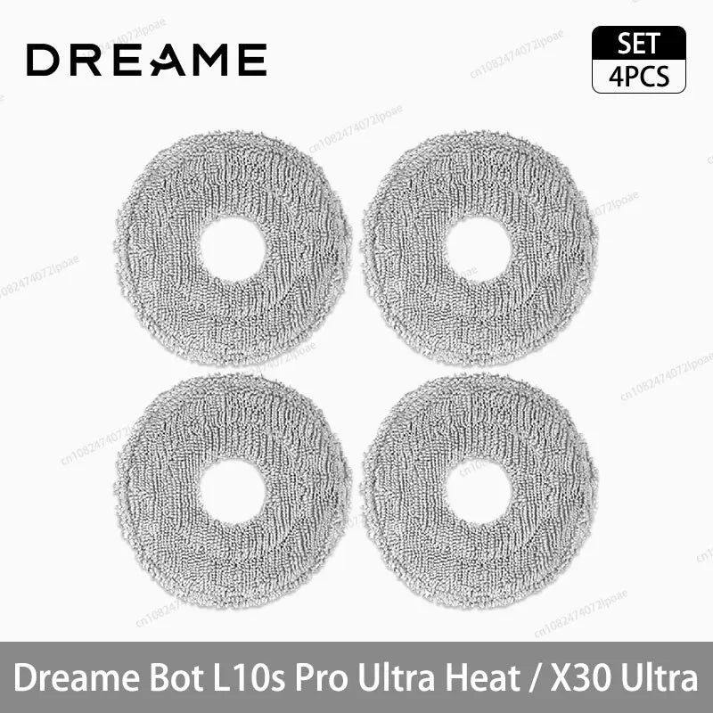 Dreame L10s Pro Ultra Heat / X30 Ultra Robot Vacuum Spare Parts – Brush, Filter, Mop & Dust Bag