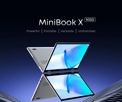 CHUWI MiniBook X 2-in-1 Touch Laptop – 10.51" 2K IPS, Intel N150, 16GB RAM, 512GB, Windows 11