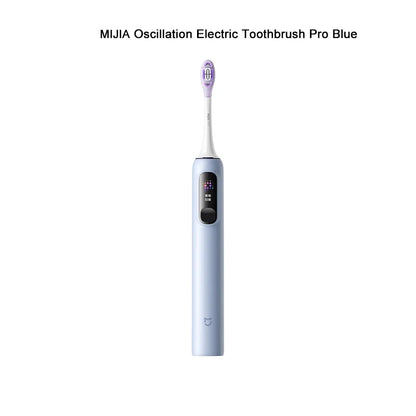 MIJIA Sonic Electric Toothbrush Pro – Smart 4 Modes, LED Screen, Travel Lock, IPX8, Long Battery Life