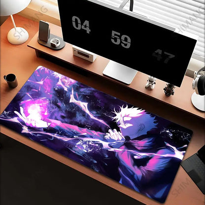 Jujutsu Kaisen Gojo Satoru Large Gaming Mouse Pad — Anime Desk Mat, Multiple Sizes
