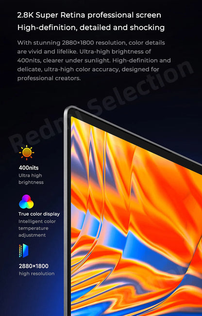 Xiaomi RedmiBook Pro 14 | Intel Core Ultra 5-125H / Ultra 7-155H | 32GB DDR5 | 1TB SSD | 2.8K 120Hz | ARC Graphics
