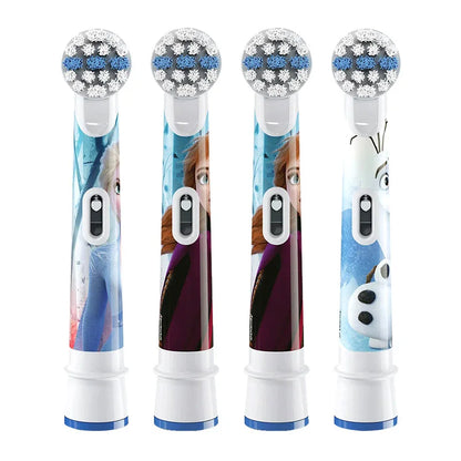 Oral-B Compatible Children's Electric Toothbrush Replacement Heads – 4pcs Set | DB4510K D10 D12K D100K Series