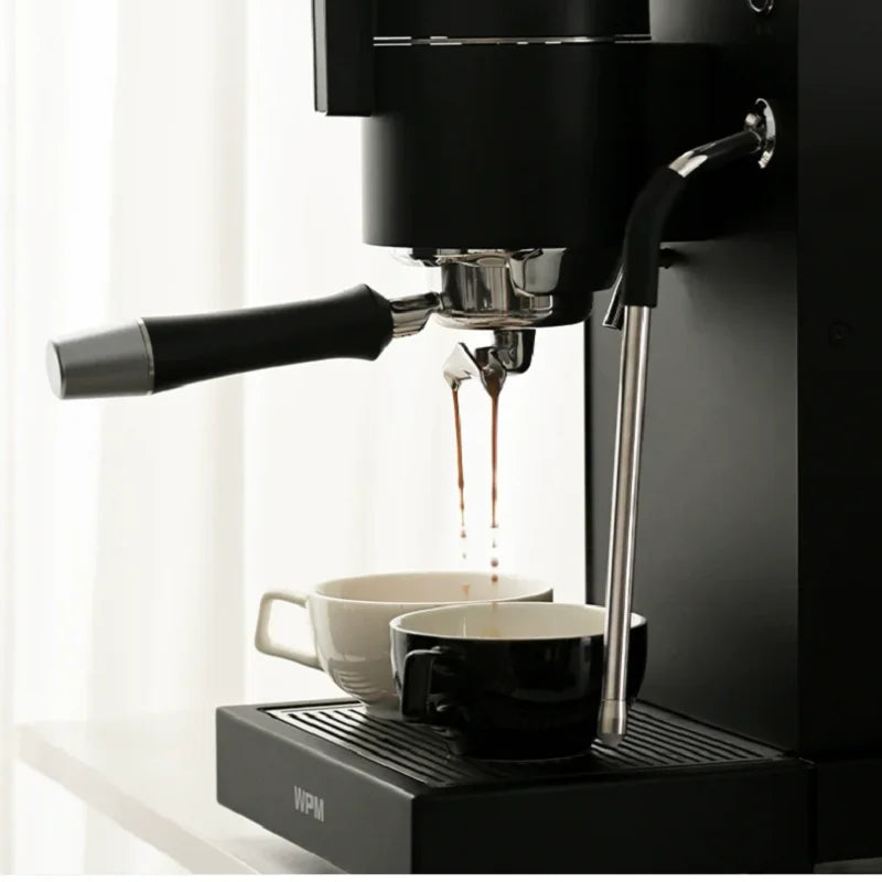 WPM 2-in-1 Bottomless Portafilter – Coffee Machine Accessory
