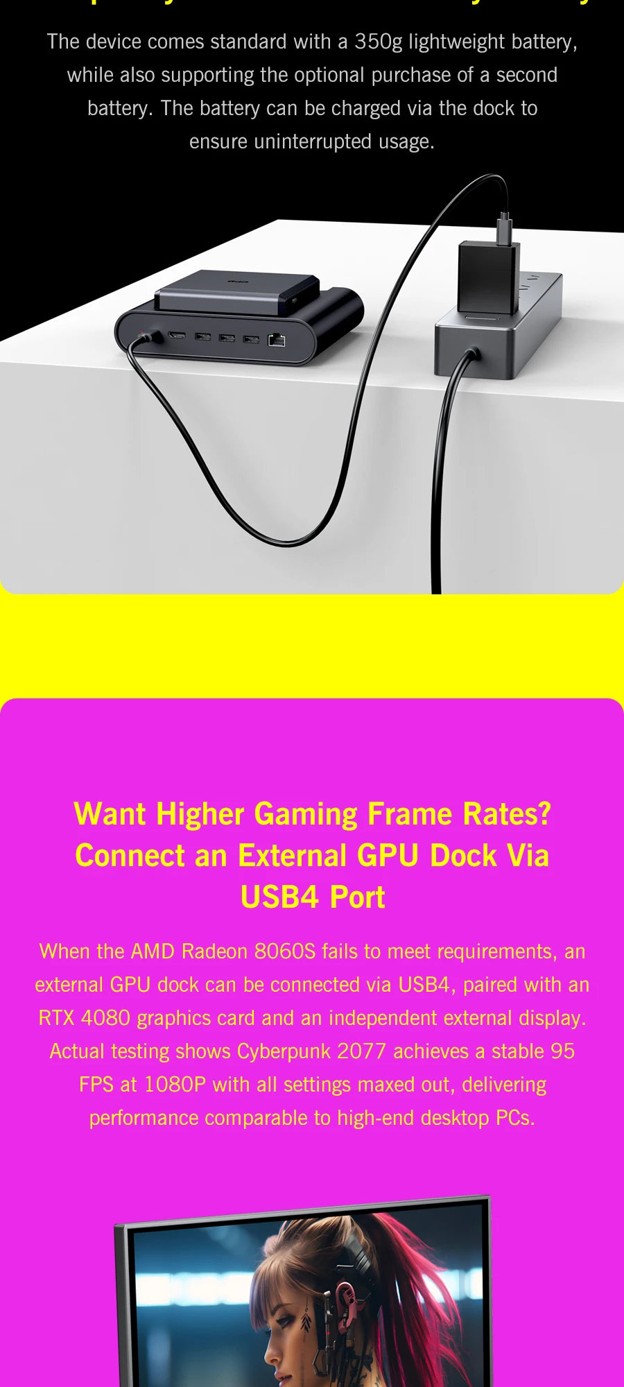 GPD WIN 5 Handheld Gaming PC – AMD Ryzen AI, 7" OLED 120Hz, 32/64GB DDR5, up to 2TB SSD, Windows 11